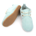 New Styles Fashion Leather Kids Rubber Oxford Shoes