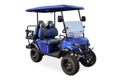 Premium Four-Seat Electric Golf Cart