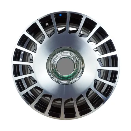 Dark Gunmetal Aluminium Alloy Forged Blank Wheels for Racing