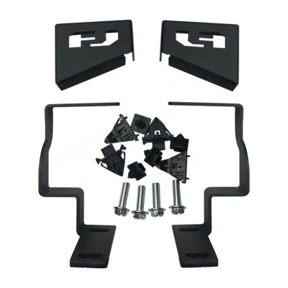 Lantsun FJ 07+ FJ Cruiser Front Cowl Light Brackets LED