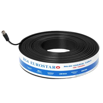 Eurostar Ethiopia Hot Selling RG6 Coaxial Cable 100Y