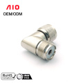 UHF L-Shape PL259 to SO239 RF Coaxial Adapter