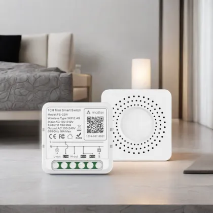 2024 Smart WiFi Switch: Voice Controlled with Google Alexa & HomeKit Compatibility for Smart Home Devices