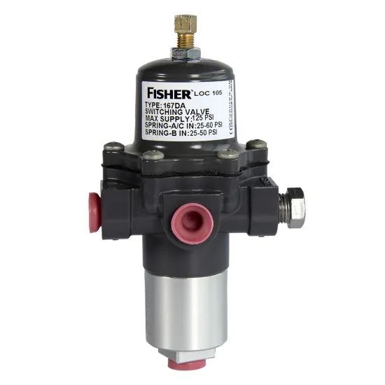 Professional FISHER 167DA Three-Way Switching Valves: Precision, Ease of Adjustment, and Maintenance-Friendly Design