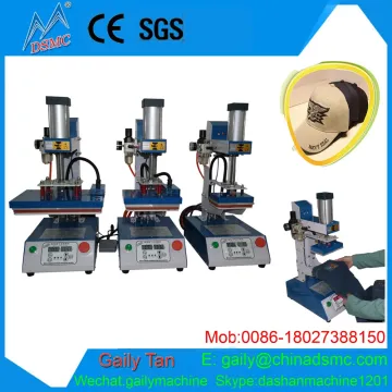 15*20cm small size pneumatic heat pressing machine for label,logo,tag,image