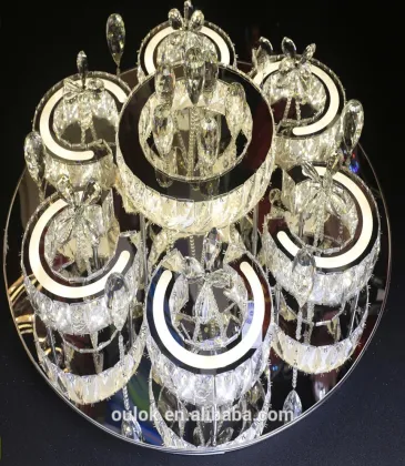 beautiful design of led ceiling light, led crystal light, crystal ceiling light