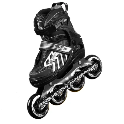 4 Wheel Roller Skates Molded Shell Support Aggressive