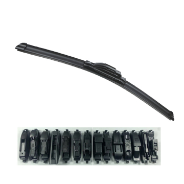 Multi Clips Flat Wiper Blades Suitable for 99% Car Models with Good Rubber Refills