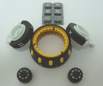 Abs Pmma Pom Cold Runner Single Cavity Two Shot 2k Mold Tooling Ug Proe Cad Caxa