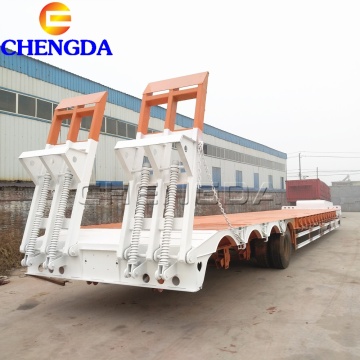 3 Axle Steel Suspension Lowbed Trailer