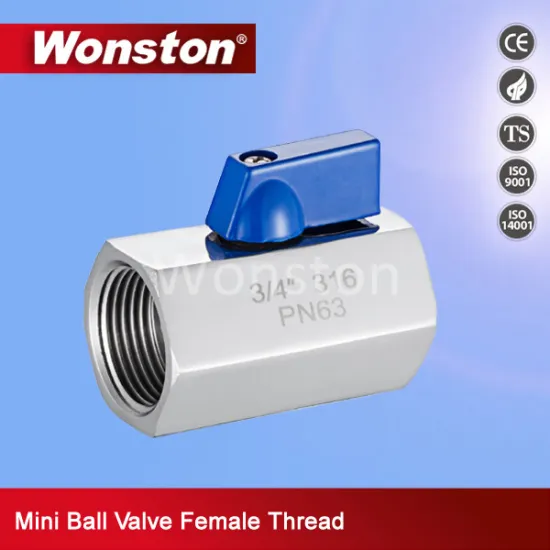 Female Thread Mini Ball Valve 1000wog