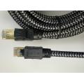 Câble Ethernet tressé pour ordinateur PS4 Xbox Cat8