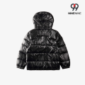 Cappotto con cappuccio in ripstop lucido per bambini
