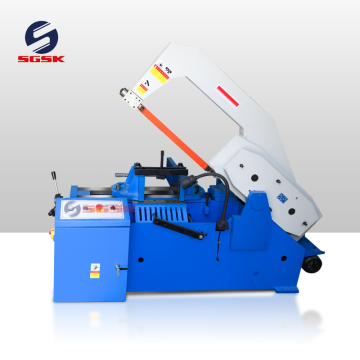 آلة نشر الزاوية القابلة للدوار CNC HS7125 - منشار شريط تقطيع المعادن