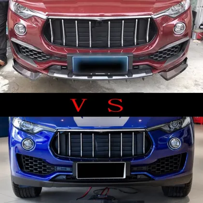 New-Carbon Fiber Car Bumper Front Lip Maserati Levante