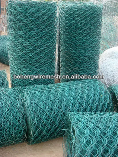 8x10cm Galvanized Hexagonal Gabion Mesh,Wire Mesh Rolls(Reliable factory)
