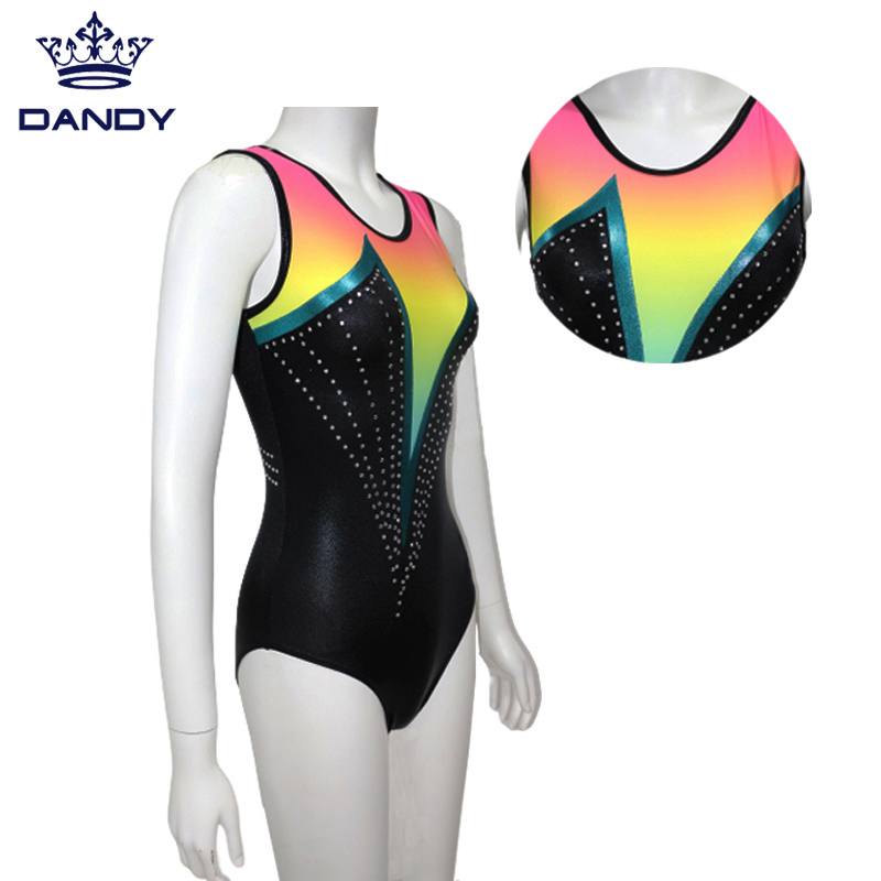 black dance leotard uk