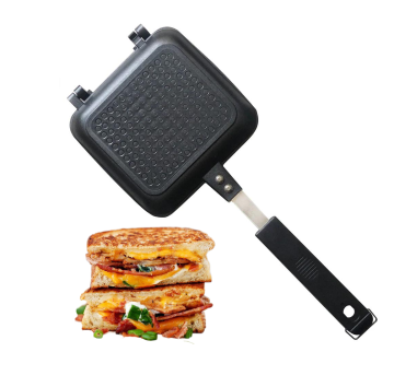 Portable Double Baking Non-Stick Sandwich Maker for Various Stoves