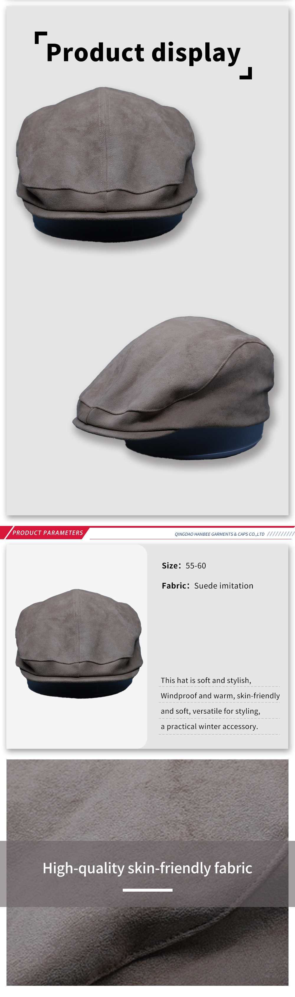 Trendy Unisex Flat Cap Style