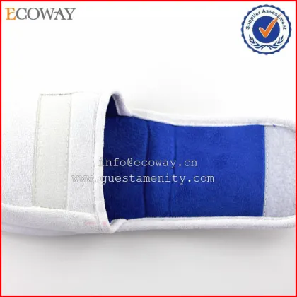 Luxury cotton airplane slippers/folding travel slippers/airline slippers