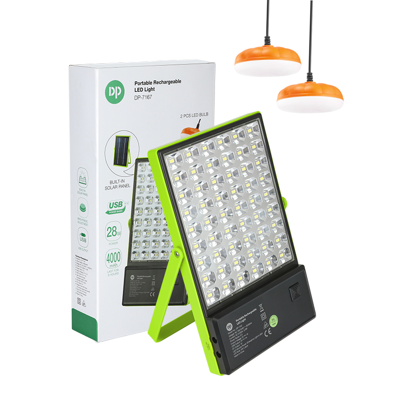 Full-screen Solar Emergency Light with Bulb-8