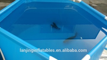 metal frame fishing pool