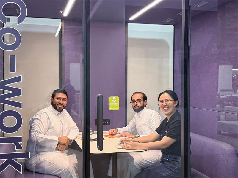office booth