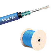 12Core frame retardant MGXTSV mining fiber optic cable