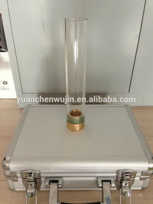Portable dew point meter for insulating glass