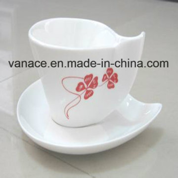 Manufacturer Cheap Custom Ceramic Plate and Mug