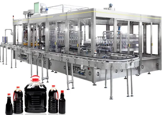 Glass Bottle Automatic Liquid Filling Machine For Edible Oil, Soy Sauce
