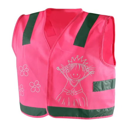 Fashion reflective safety vest for kids