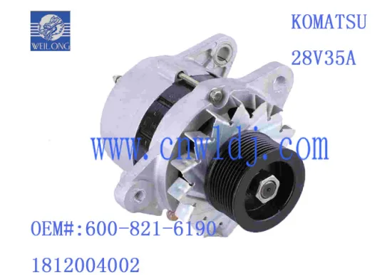 car alternator for Komatsu TS16949