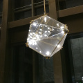 Лобби отеля декоративный обычай современный роскошный подвесной светильник