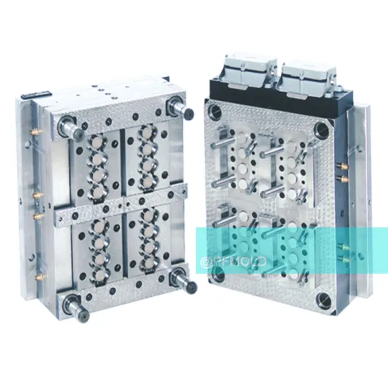 High precision multi-cavity injection mold