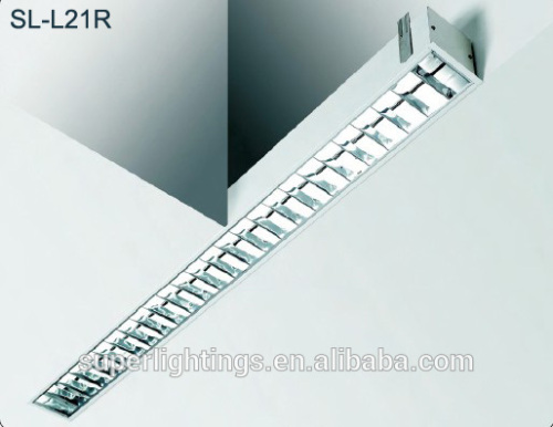 SL-L21R contemporary trimless recessed fluorescent light fixtures