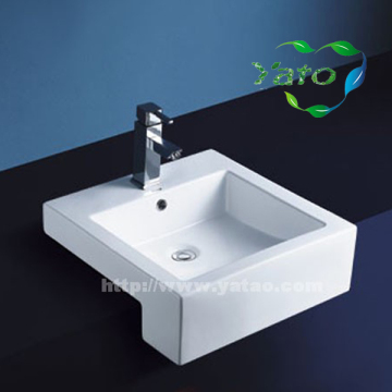 Bathroom suppliers basin countertop ceramic sink YC-051 YATO