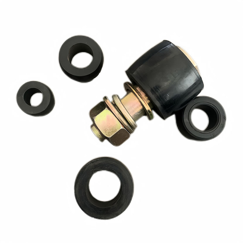 Roll-to-machine rubber sleeve
