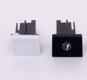 Two Colors Plastic Injection Logo Accessories