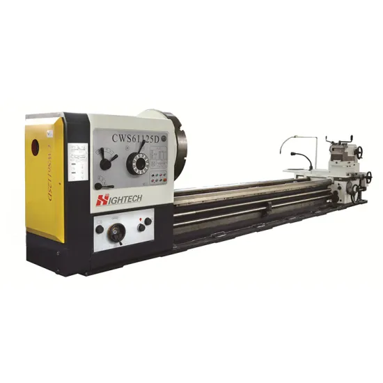 High Rigidity CW61125D Horizontal Metal Turner Manual Lathe Machine