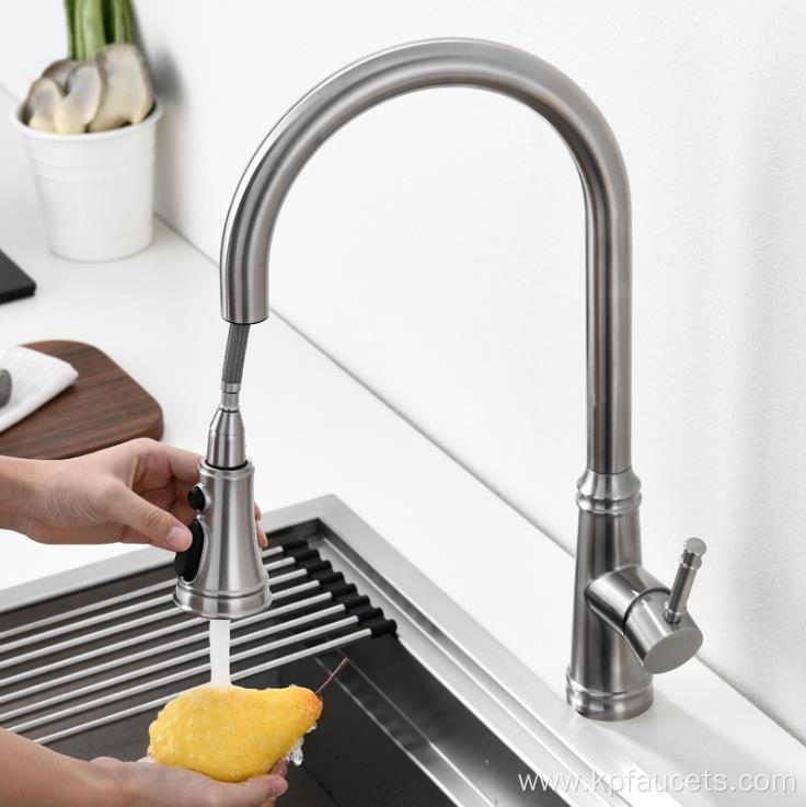 Brush Nickel Stainless Steel Faucet Tap