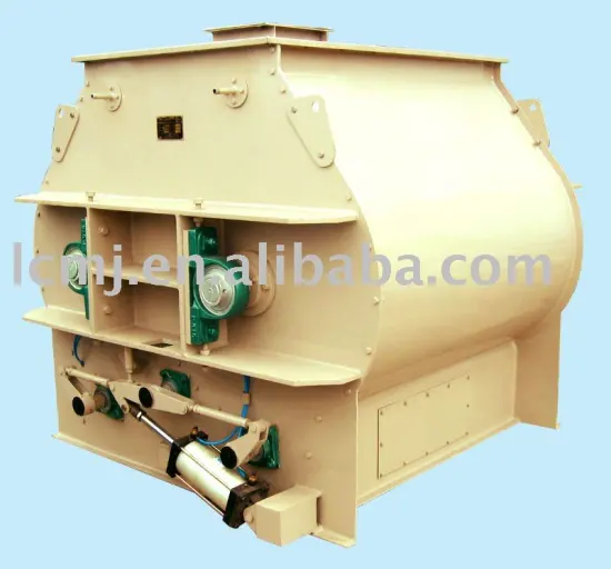 Double-shaft Paddle Batch Mixer