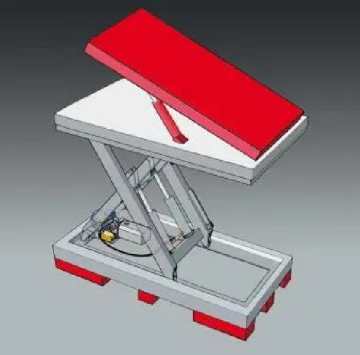 Raise and Tilt table