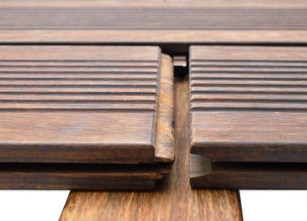 Anti-fungal outdoor bamboo decking 30 mm for engineering