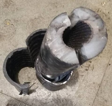 Machine Stripping Telephone Wire