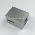 Machined Aluminum Parts with Clear Anodized Finish