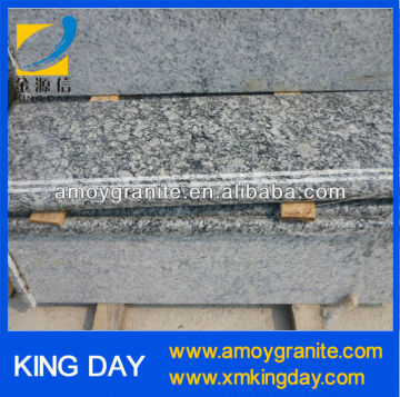 Spray white granite