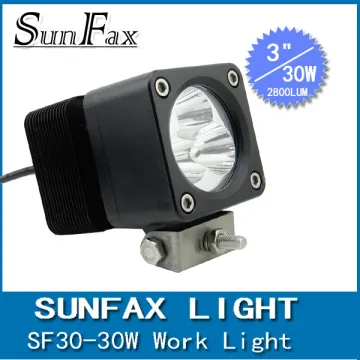 Factory price! 3inch 30W led work lights, ip68 portable led work light for mini truck ATV UTV offroad