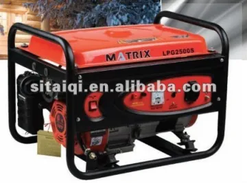Portable gasoline generator set