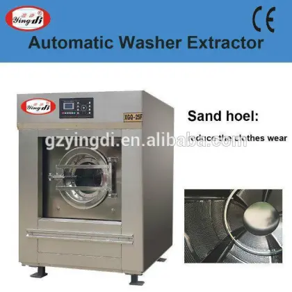25KG stainless steel washing machine for baby clothes&bed sheets&textile
